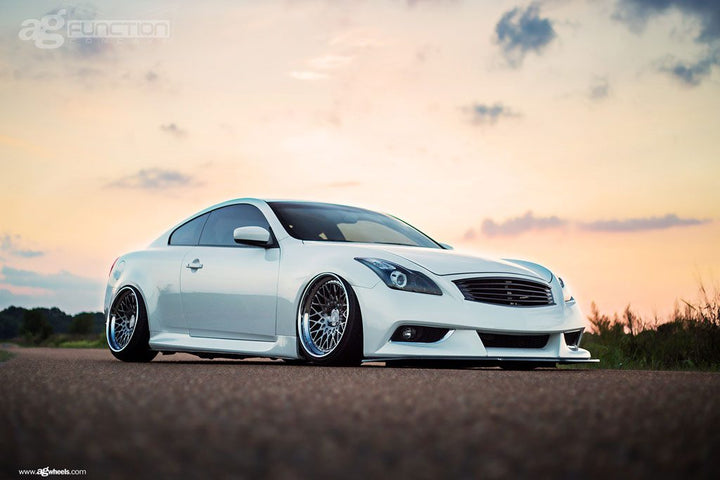 INFINITI G37 COUPE on custom forged wheels