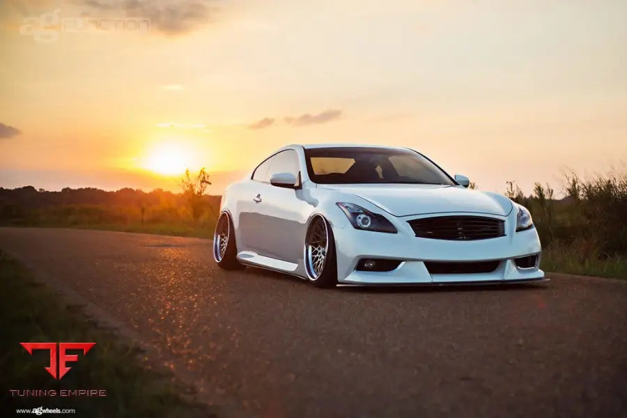 INFINITI G37 COUPE on custom forged wheels