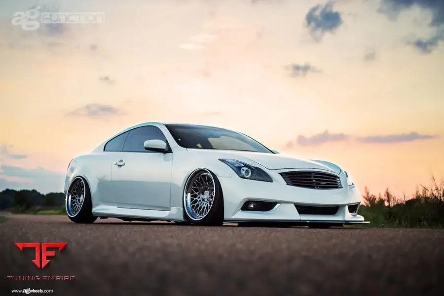 INFINITI G37 COUPE on custom forged wheels