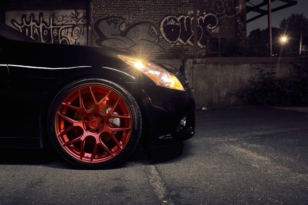 INFINITI G37 SEDAN on custom forged wheels