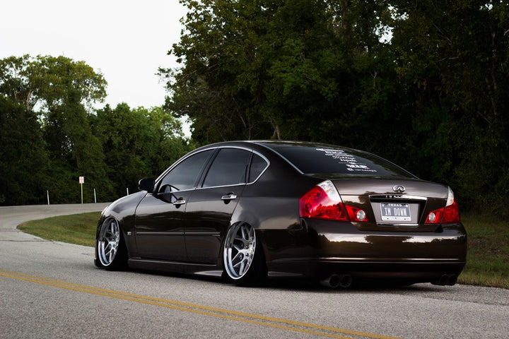 INFINITI M35 on custom forged wheels