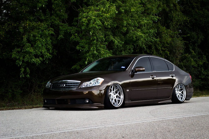 INFINITI M35 on custom forged wheels