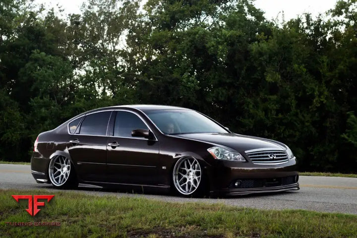 INFINITI M35 on custom forged wheels