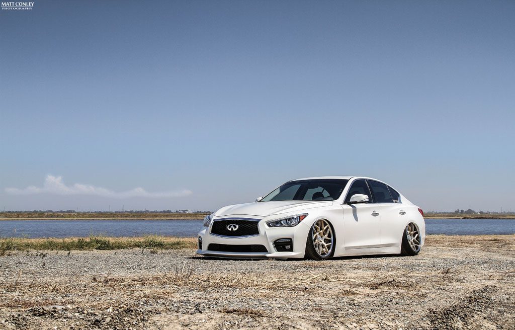 INFINITI Q50 on custom forged wheels