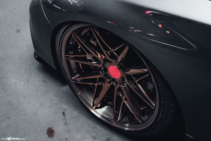 INFINITI Q50S on custom forged wheels