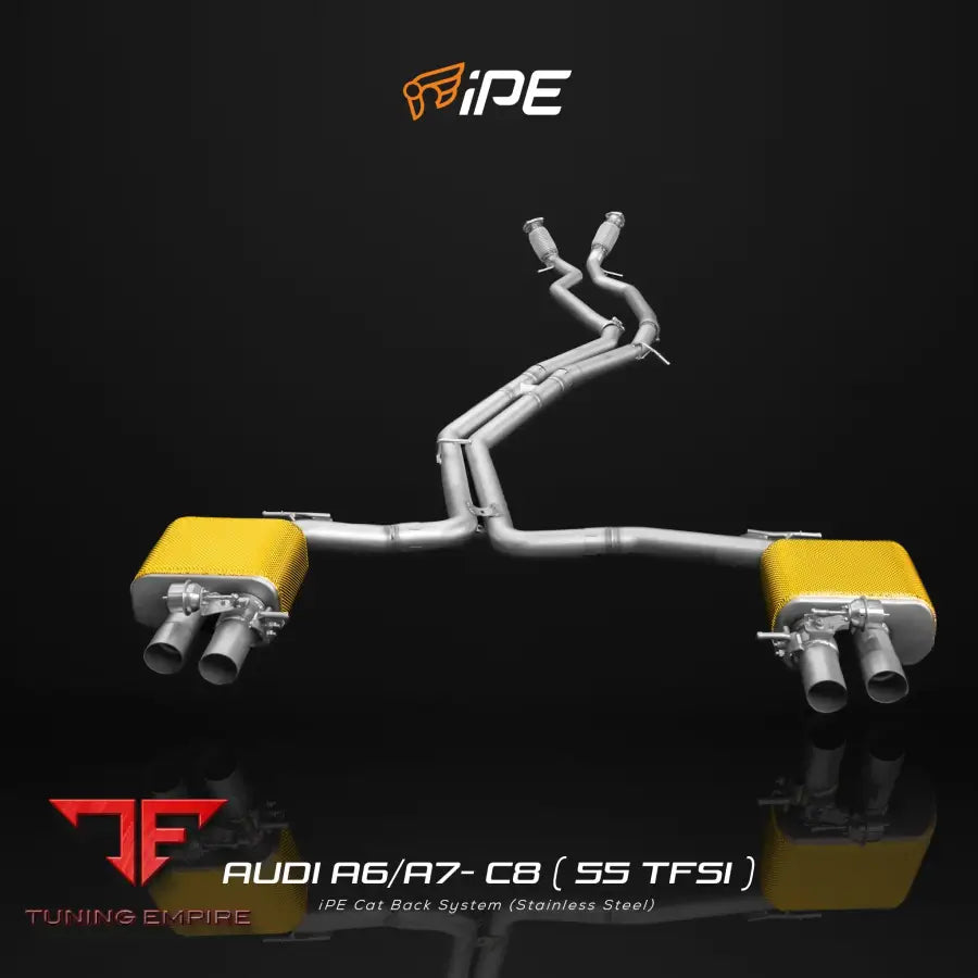iPE exhaust system for Audi A7 C8 3.0T