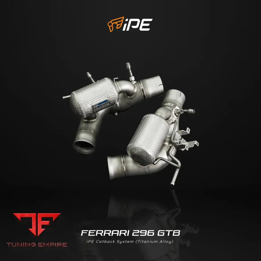 IPE FERRARI 296 GTB EXHAUST SYSTEM
