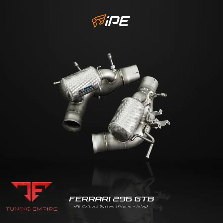 IPE FERRARI 296 GTB EXHAUST SYSTEM
