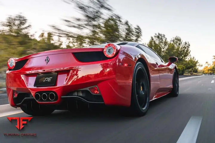 IPE FERRARI 458 ITALIA / SPIDER EXHAUST SYSTEM