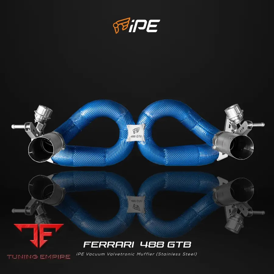 IPE FERRARI 488 GTB / SPIDER (TITANIUM) EXHAUST SYSTEM
