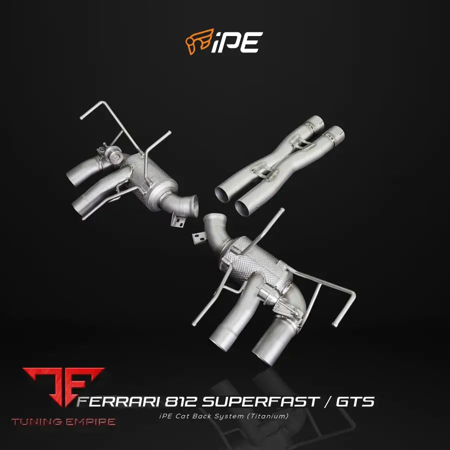 IPE FERRARI 812 SUPERFAST / GTS (TITANIUM) EXHAUST SYSTEM