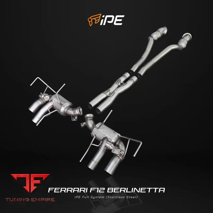 IPE FERRARI F12 BERLINETTA EXHAUST SYSTEM