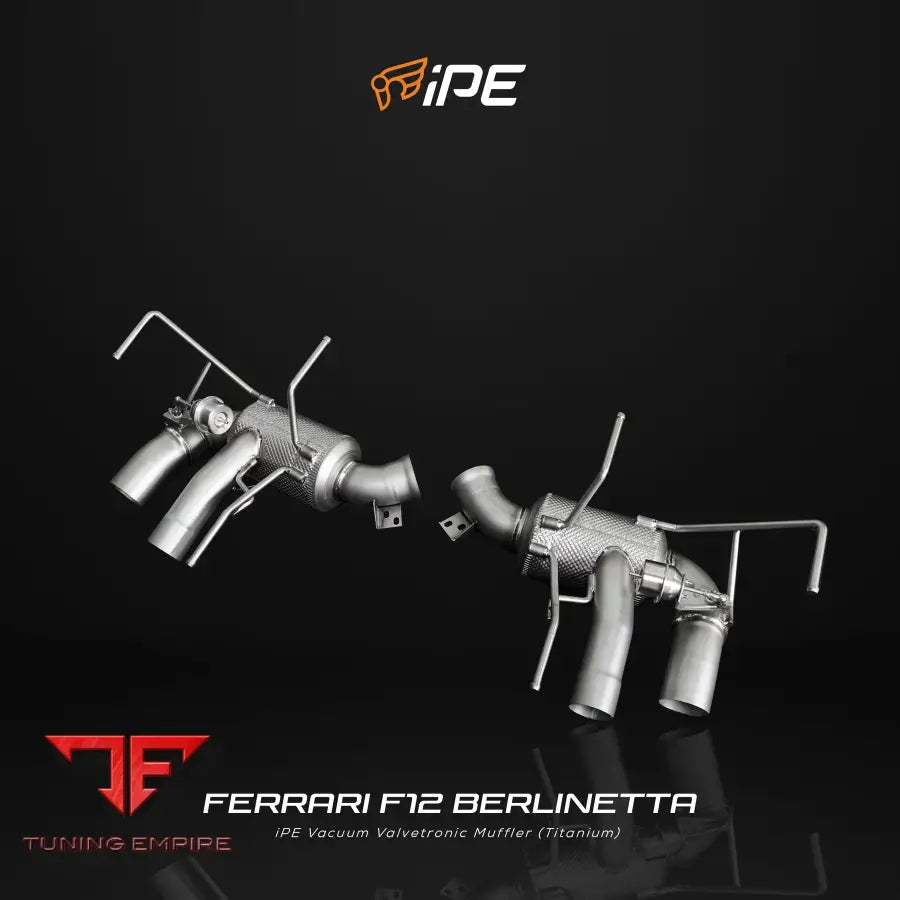 IPE FERRARI F12 BERLINETTA (TITANIUM) EXHAUST SYSTEM