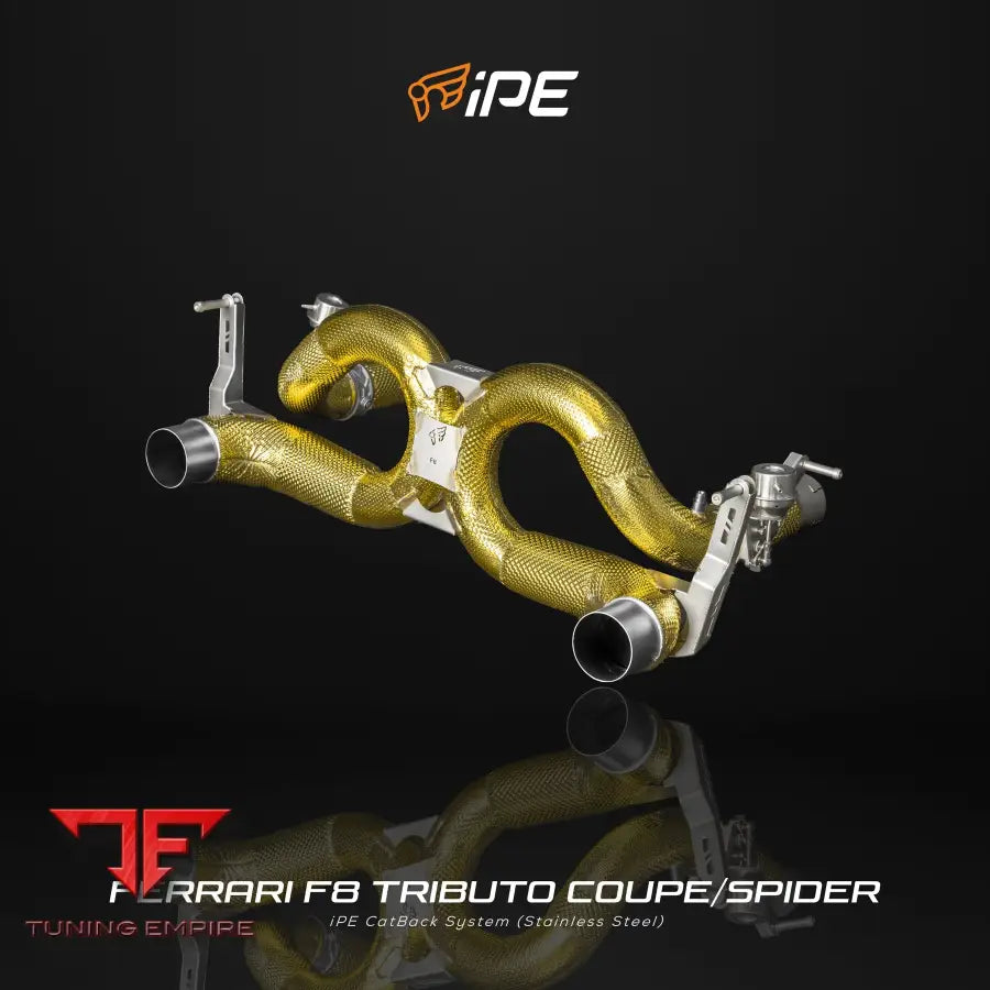 IPE FERRARI F8 TRIBUTO COUPE / SPIDER EXHAUST SYSTEM