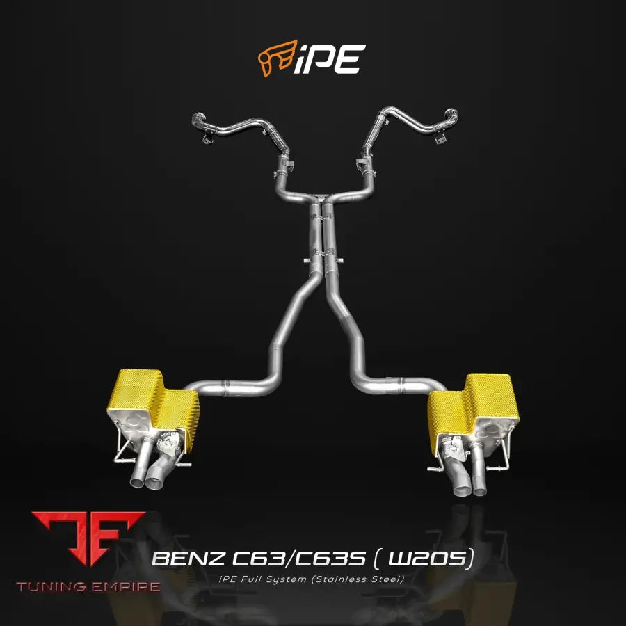 iPE exhaust system for Mercedes-AMG C63 W205