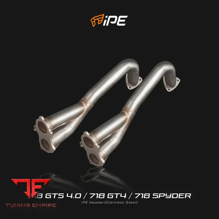 IPE PORSCHE 718 GTS 4.0 / 718 CAYMAN GT4 / 718 SPYDER (TITANIUM) EXHAUST SYSTEM