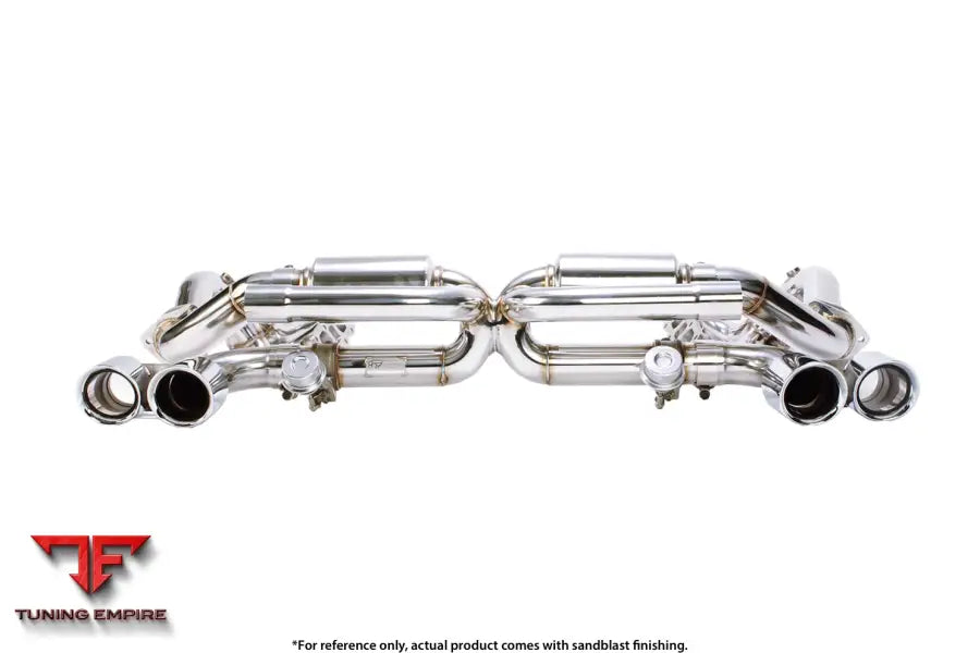 IPE PORSCHE 911 CARRERA S / 4S / GTS / 4 GTS (991) EVO EDITION EXHAUST SYSTEM