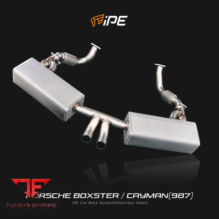 IPE PORSCHE BOXSTER / CAYMAN (987) EXHAUST SYSTEM