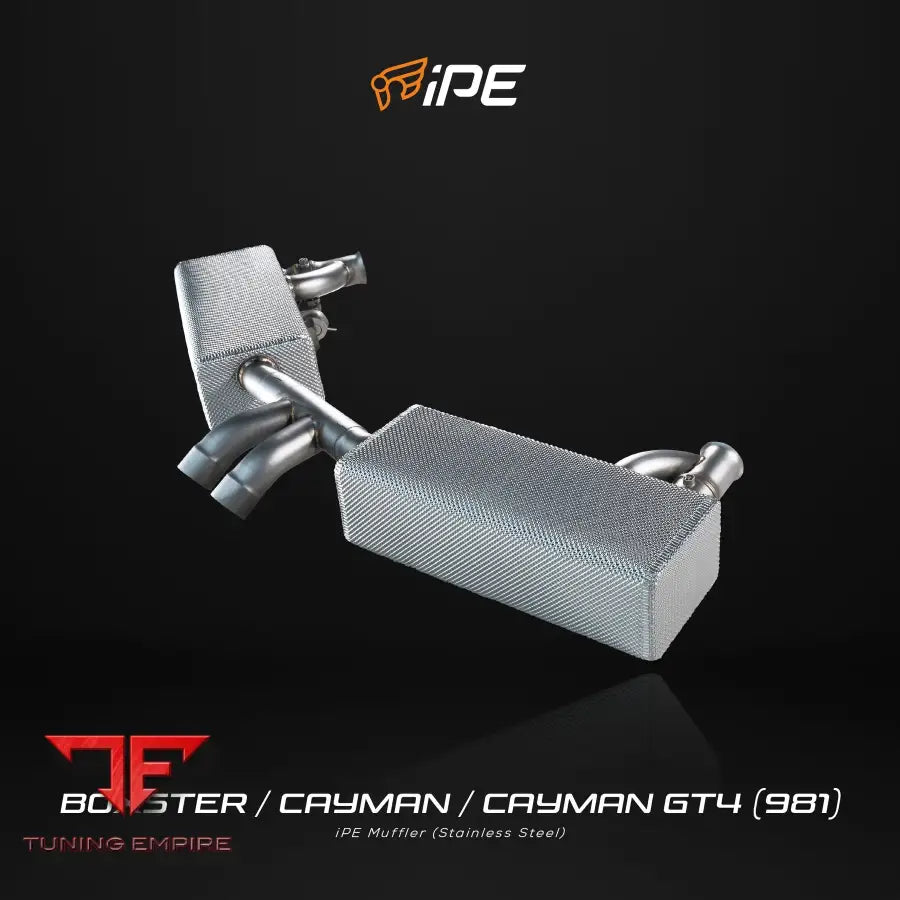 IPE PORSCHE BOXSTER / CAYMAN / CAYMAN GT4 (981) EXHAUST SYSTEM
