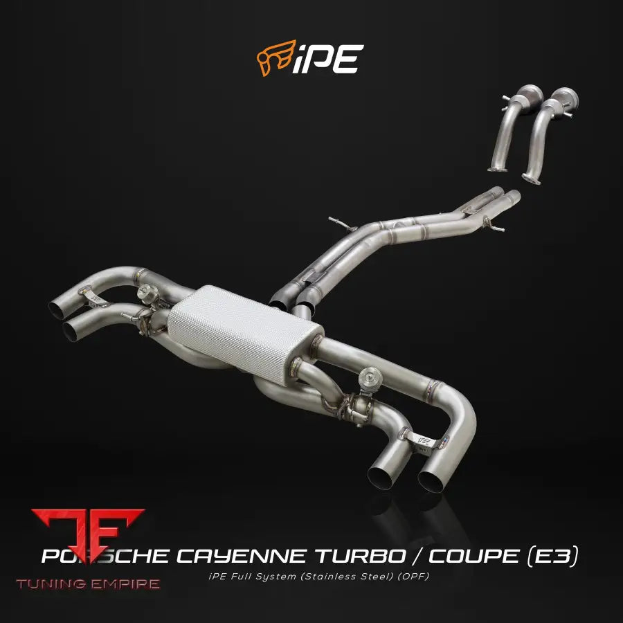 IPE PORSCHE CAYENNE TURBO 4.0T / CAYENNE TURBO COUPE 4.0T (E3) EXHAUST SYSTEM
