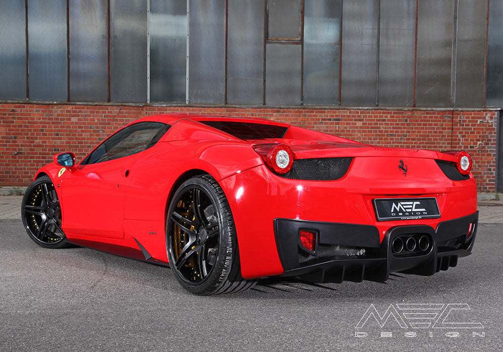 MEC Design Ferrari 458 side skirt panels, set, for the 458 Italia + Spider (not Speciale)