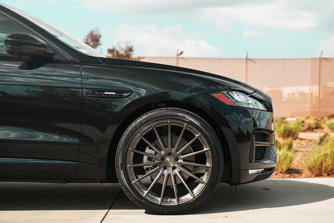 JAGUAR F-PACE on custom forged wheels