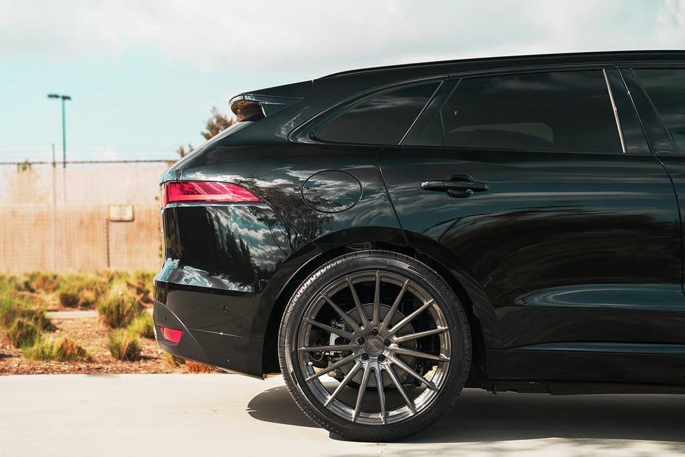 JAGUAR F-PACE on custom forged wheels