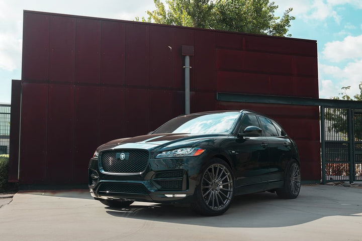 JAGUAR F-PACE on custom forged wheels