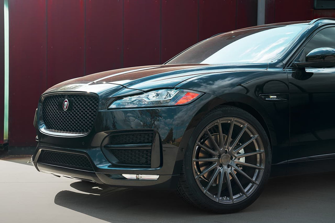 JAGUAR F-PACE on custom forged wheels