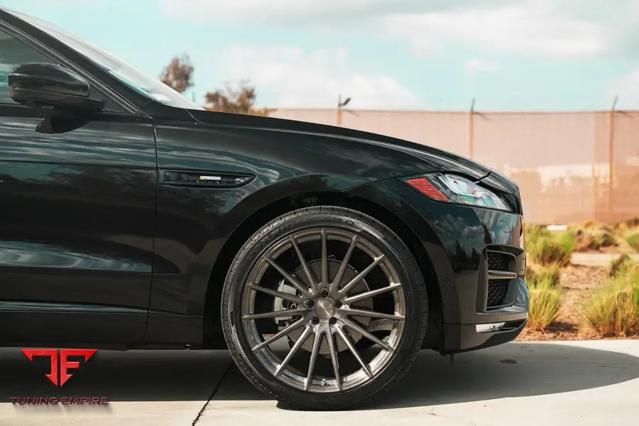 JAGUAR F-PACE on custom forged wheels