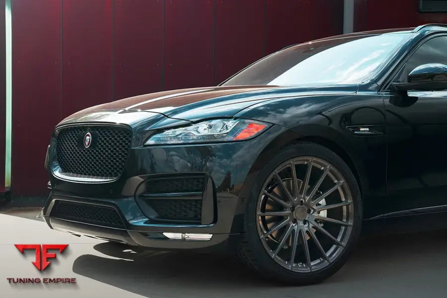 JAGUAR F-PACE on custom forged wheels