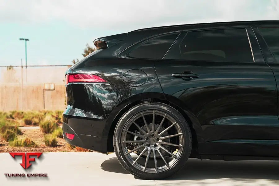 JAGUAR F-PACE on custom forged wheels