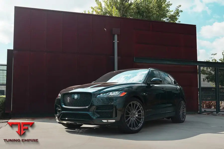 JAGUAR F-PACE on custom forged wheels