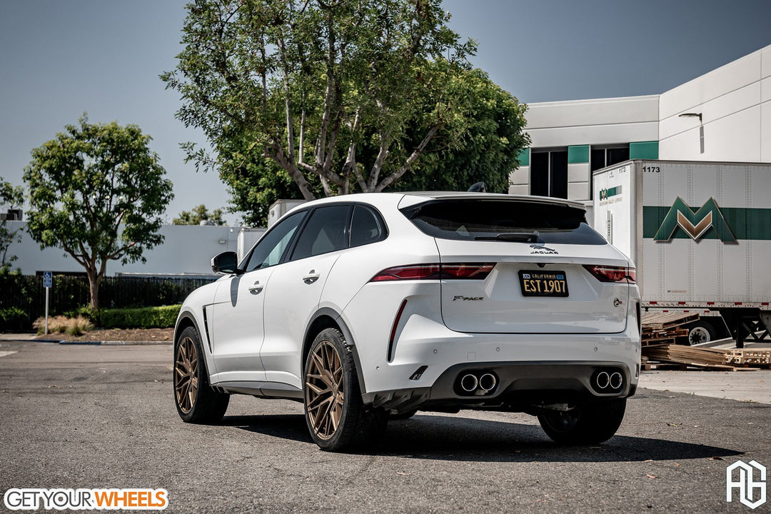 JAGUAR F-PACE SVR on custom forged wheels