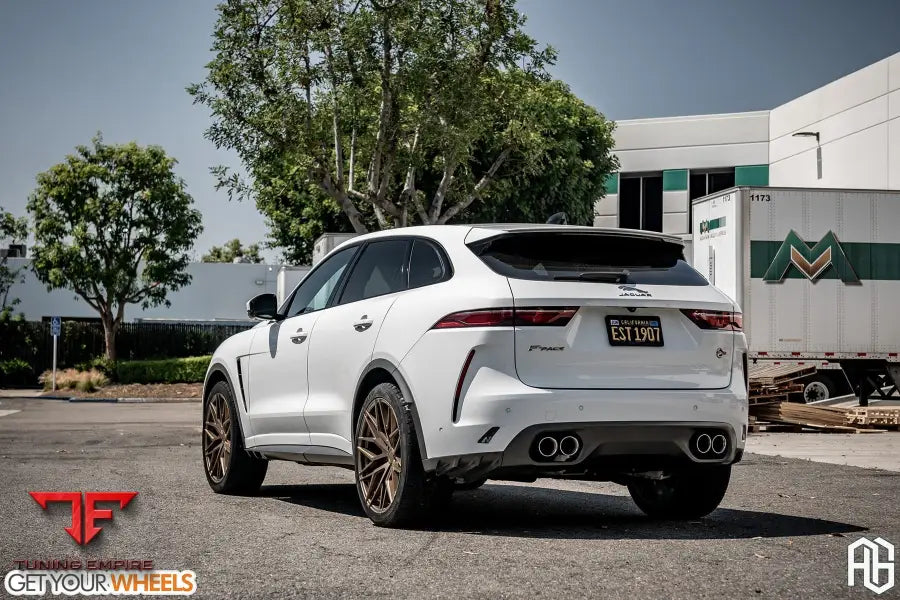 JAGUAR F-PACE SVR on custom forged wheels
