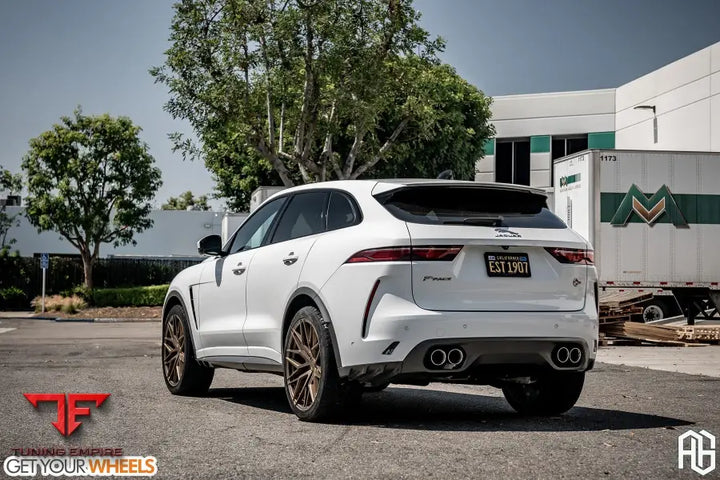 JAGUAR F-PACE SVR on custom forged wheels