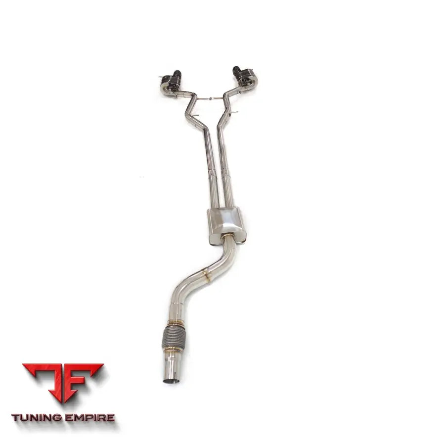 JAGUAR XE 2.0T STAINLESS STEEL CATBACK RAZOR EXHAUST WITH MUFFLER VALVE