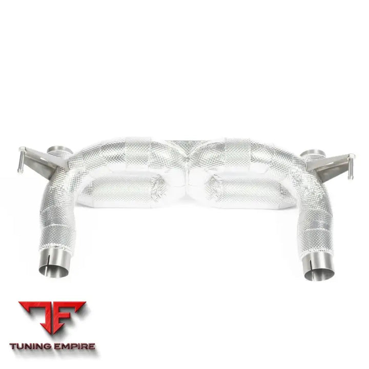 JCR FERRARI 488 PISTA TITANIUM RACE PIPE (NON SILENCED) EXHAUST SYSTEM