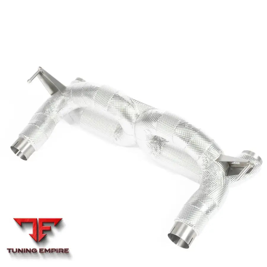 JCR FERRARI 488 PISTA TITANIUM RACE PIPE (NON SILENCED) EXHAUST SYSTEM