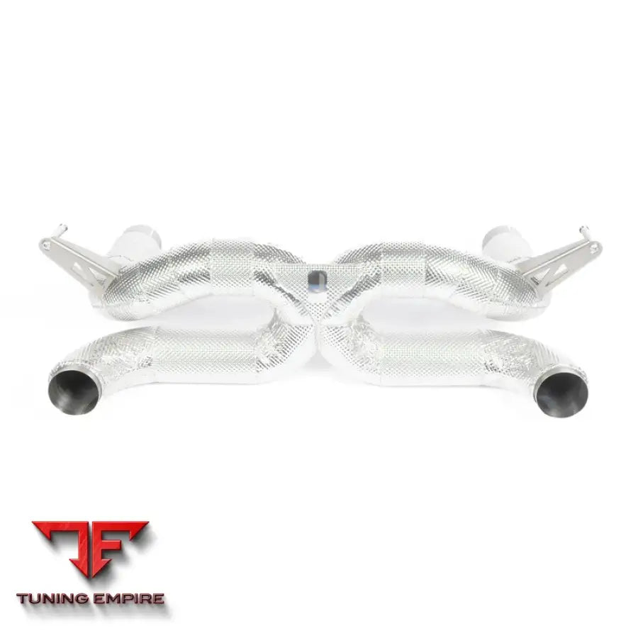 JCR FERRARI 488 PISTA TITANIUM RACE PIPE (NON SILENCED) EXHAUST SYSTEM