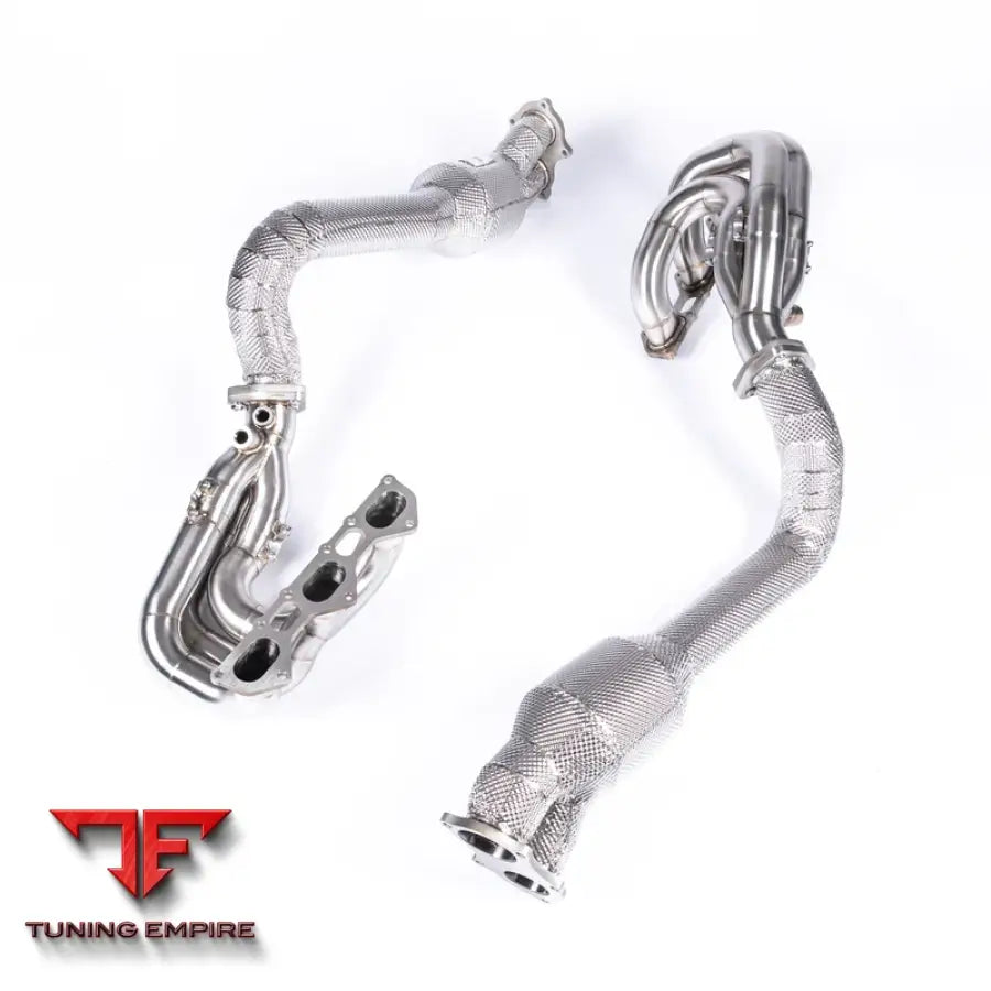 JCR PORSCHE INCONEL RACE MANIFOLD & LINK PIPES (RACE CATS) EXHAUST SYSTEM