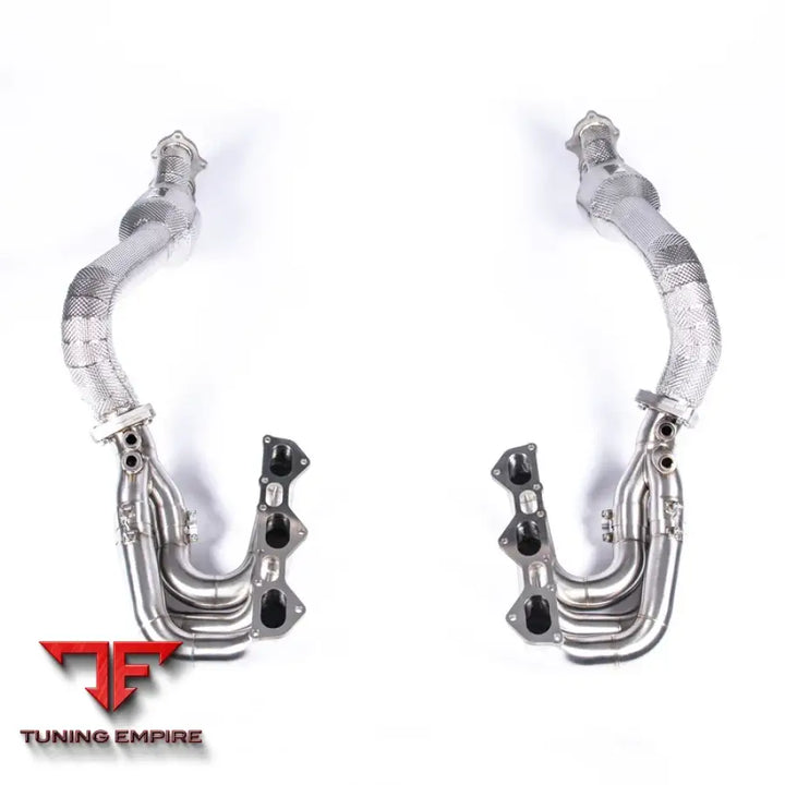 JCR PORSCHE INCONEL RACE MANIFOLD & LINK PIPES (RACE CATS) EXHAUST SYSTEM