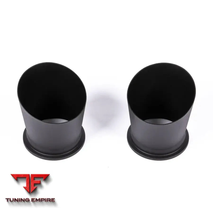 JCR PORSCHE TITANIUM SUPERLIGHT RACE PIPE (CATTED / NON SILENCED) EXHAUST SYSTEM