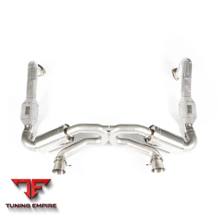 JCR PORSCHE TITANIUM SUPERLIGHT RACE PIPE (CATTED / SILENCED) EXHAUST SYSTEM