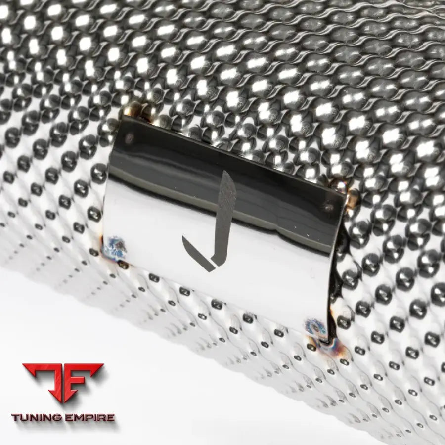 JCR PORSCHE TITANIUM SUPERLIGHT RACE PIPE (NON SILENCED) EXHAUST SYSTEM