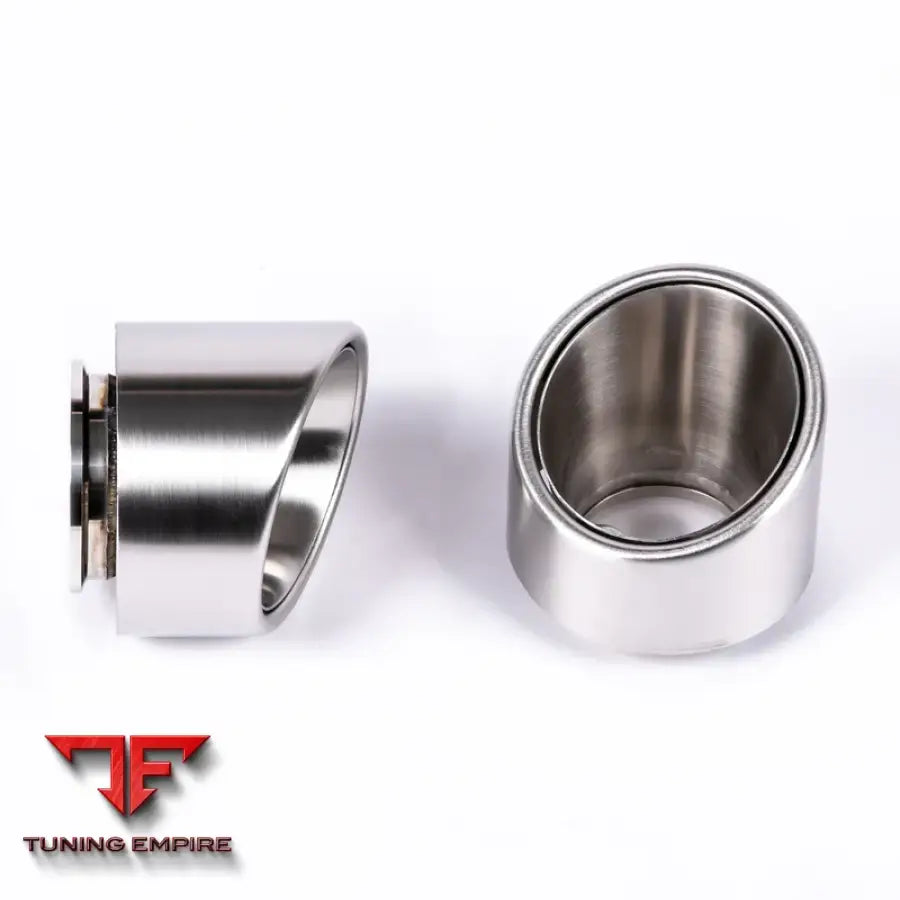 JCR PORSCHE TITANIUM VALVED RACE PIPE (SILENCED) EXHAUST SYSTEM