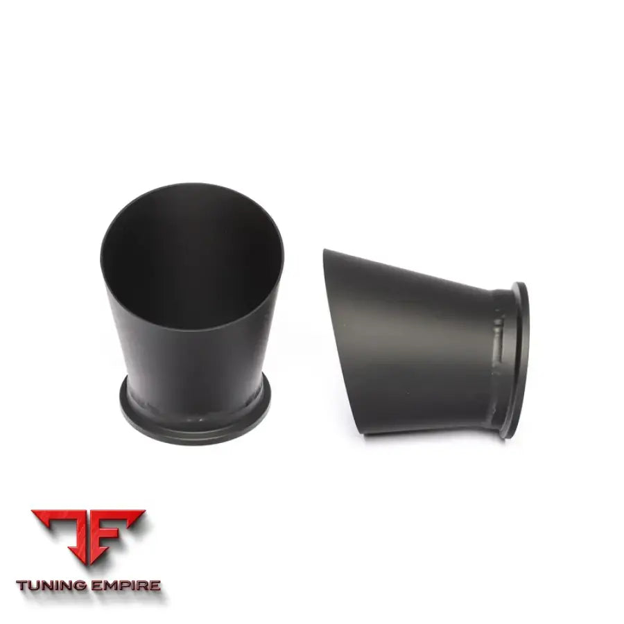 JCR PORSCHE TITANIUM VALVED RACE PIPE (SILENCED) EXHAUST SYSTEM