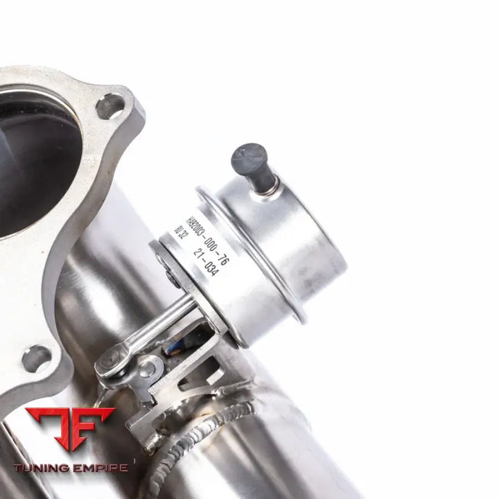 JCR PORSCHE TITANIUM VALVED RACE PIPE (SILENCED) EXHAUST SYSTEM
