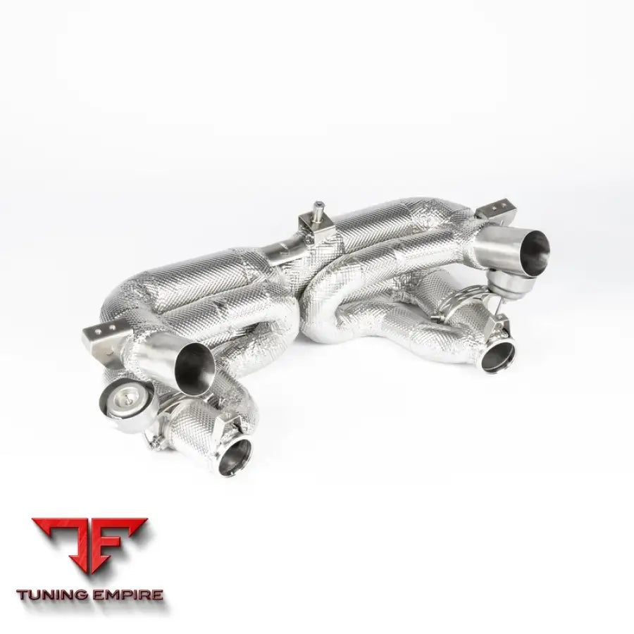 JCR PORSCHE 918 SPYDER INCONEL VALVED RACE PIPE EXHAUST SYSTEM