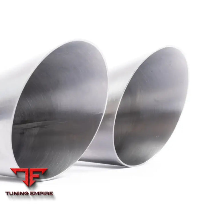 JCR PORSCHE TITANIUM MEGAPHONE TIP SECTION EXHAUST SYSTEM